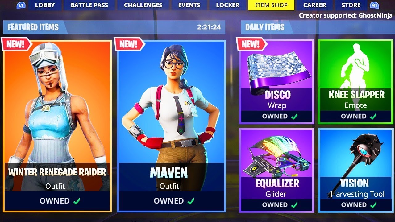 See Live In Fortnite Shop Items New Item Shop Skins In Fortnite Free Skins To Subscribers Fortnite Battle Royale Live Fortnite Fyi