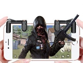 Bestechno Mobile Game Controller PUBG, Sensitive Shoot and Aim Buttons L1R1 for Knives Out/Fortnite/Rules of Survival, 1 Pair Survival Game Controller for 4.5-6.5inch Android ...