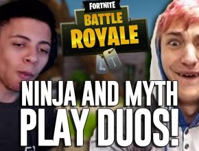 Ninja & Myth Play Duos!! - Fortnite Battle Royale Gameplay - Ninja