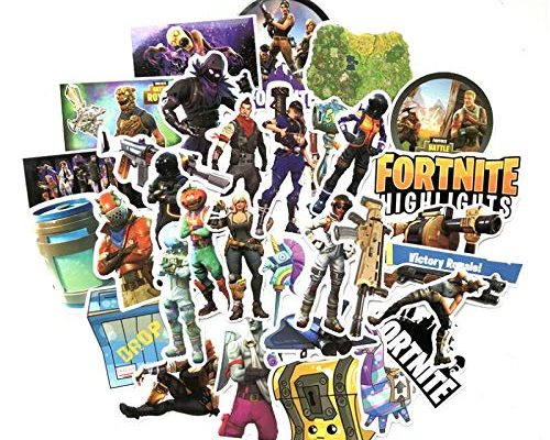 40 pcs Compatible Fortnite Stickers for Fortnite Gamers Fortnite Birthday Party Favors Supplies Fortnite Decoration Gift Compatible Fortnite Llama Stickers for Fortnite Gamers...
