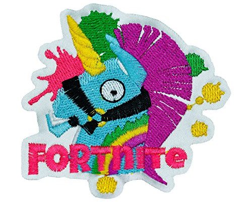 Fortnite Unicorn Embroidered Sew on Patch for Kids Womens Mens Caps, Bags, Clothing Etc. - 1 Pack