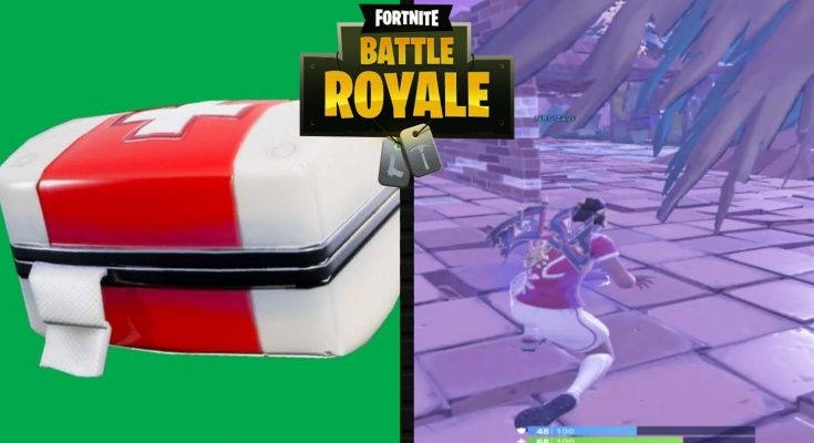 Fortnite pro uses an absurd amount of medkits to win a scrim