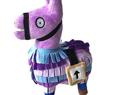 Kanzd 2018 Hot for Fortnite Loot Llama Plush Toy Figure Doll Soft Stuffed Animal Toys (Purple, 20cm)