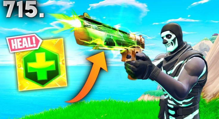 *NEW* HEALING DEAGLE?! - Fortnite Funny WTF Fails and Daily Best Moments Ep.715