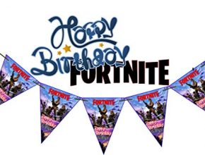 Crafting Mania LLC. 10 FORTNITE Special Triangles For Birthday Banners