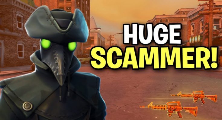 Exposing a Really Dumb Scammer! (Scammer Get Scammed) Fortnite Save The World