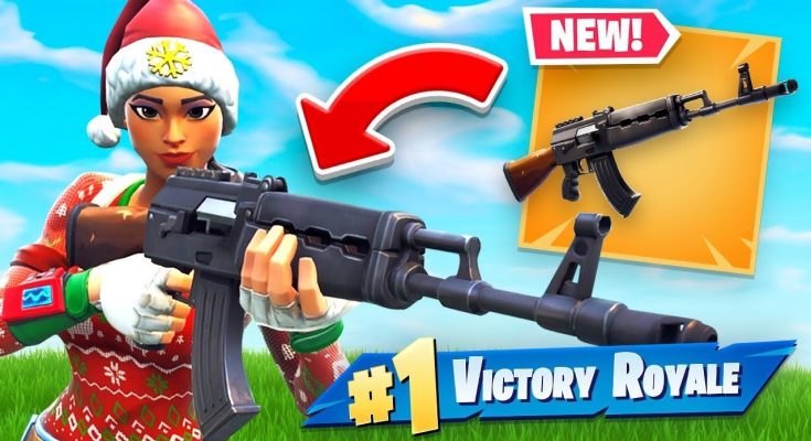 *NEW* HEAVY ASSAULT RIFLE Gameplay In Fortnite Battle Royale!