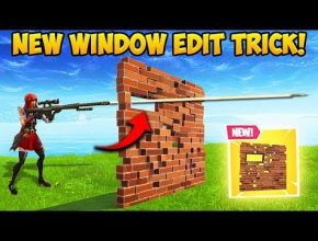 *NEW* SMALL WINDOW EDIT TRICK! - Fortnite Funny Fails and WTF Moments! #372