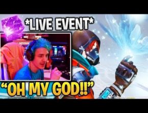 Ninja Reacts to CUBE EVENT *BUTTERFLY LIVE EVENT* INSANE Fortnite