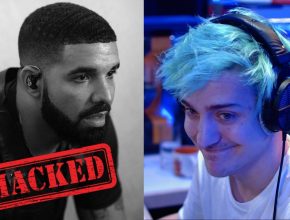 Ninja plays Fortnite with fake Drake after Drake's account is hacked - hacker gets racist on stream