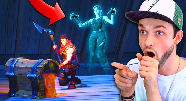 WARNING - There are GHOSTS in Fortnite...