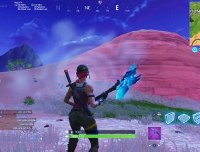 Fortnite players are finding wind portals around in the map on Nintendo Switch