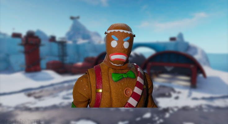 Gingerbread Man Back Bling potentially coming to Fortnite