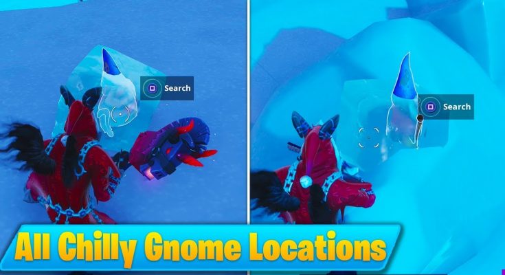 All Search Chilly Gnomes Locations - Week 6 Challenges Guide (Fortnite Season 7)