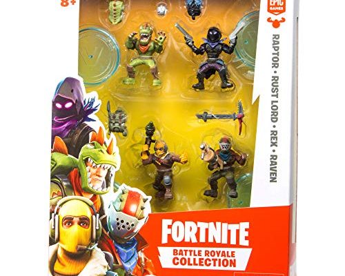 Fortnite Battle Royale Collection: 4 Figure Squad Pack, 2 inch