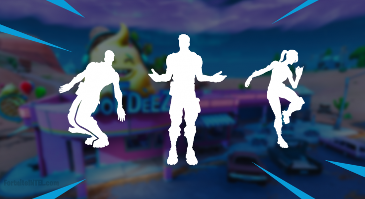 Video of all 4 unreleased Fortnite Emotes from patch v7.20