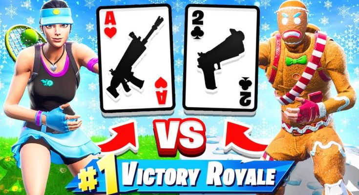 WAR Card GAME *NEW* Game Mode in Fortnite Battle Royale