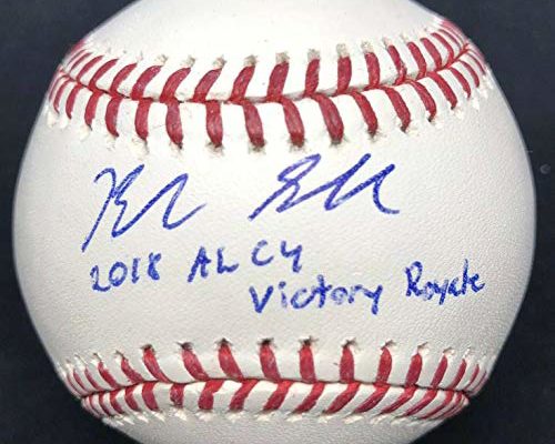 Blake Snell Autographed Ball - 18 AL Cy Young Victory Royale Fortnite - JSA Certified - Autographed Baseballs