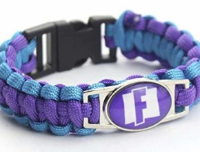 great gift for Fort game nite gamers fans and lovers Bracelet Wristband, Theme Gift for Fort game nite Lovers top quality by Arget (purple)