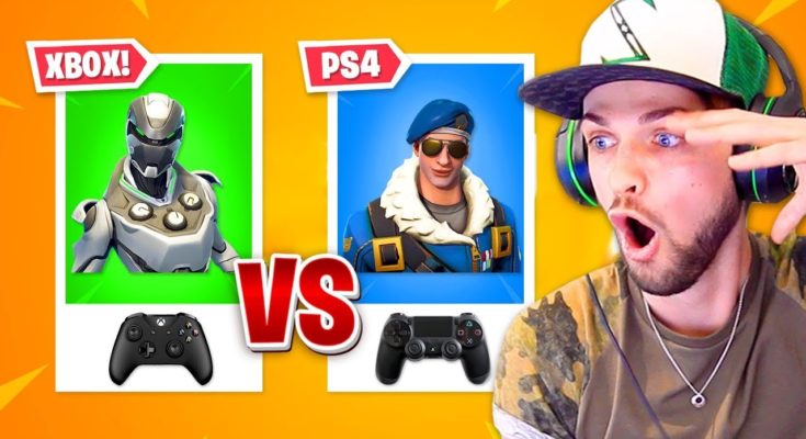 Fortnite PS4 vs XBOX players - WHO’S BETTER?
