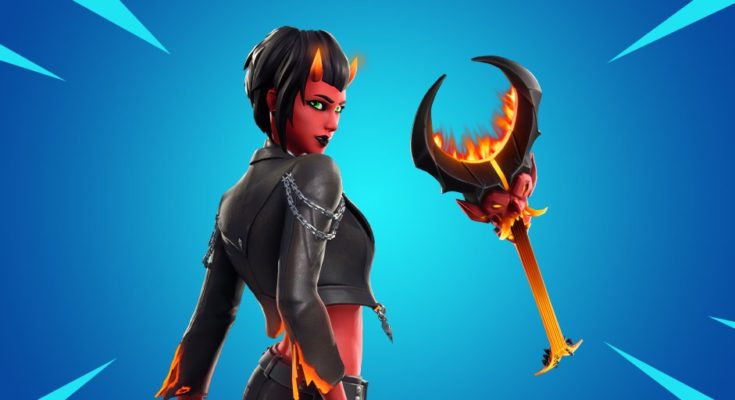 Malice Skin and Burning Axe land in Fortnite Item Shop