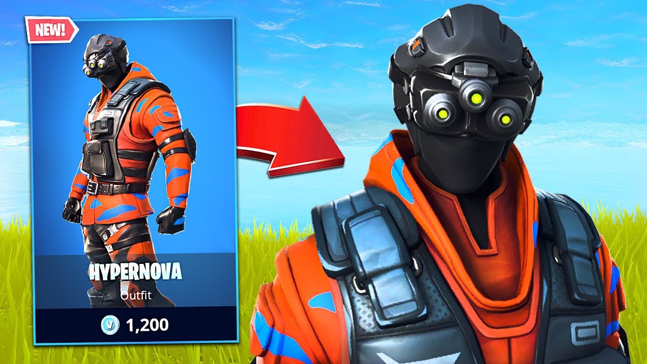New Fortnite stream featuring the Hypernova Tech Ops skin in the item shop!...