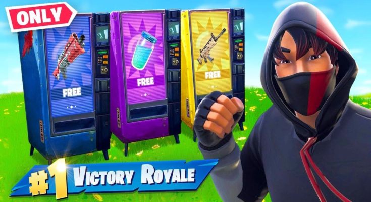 VENDING MACHINE *ONLY* Challenge in Fortnite