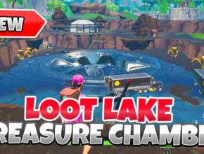 Fortnite Map Changes: Treasure Chamber Bunker at Loot Lake! Fortnite Season 8 Huge Event Update 8.40