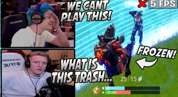 Tfue & Ninja REFUSE To Play Fortnite After SUFFERING From The WORST Bug Ever Added...