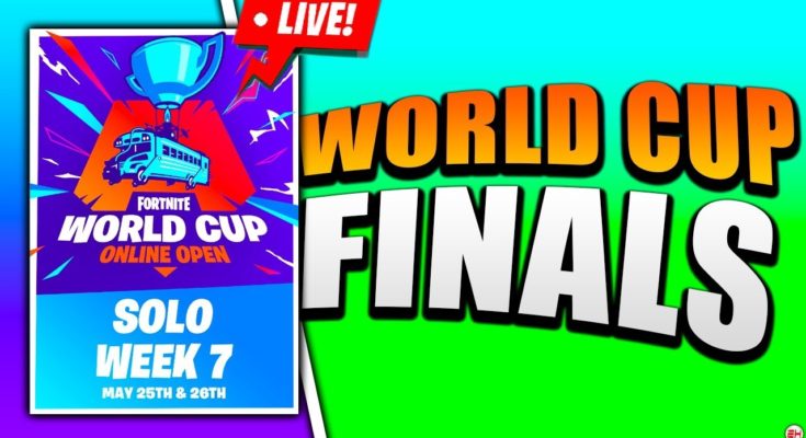 🔴 Finals of the Solo World Cup Qualifiers! (Fortnite)