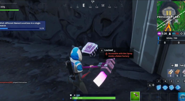 Fortnite 'Robot Factory' leaks in Week 10 challenges and new Fortbyte