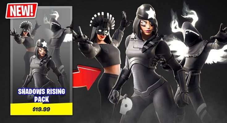 New SHADOWS RISING PACK in Fortnite! (BEST PACK EVER)
