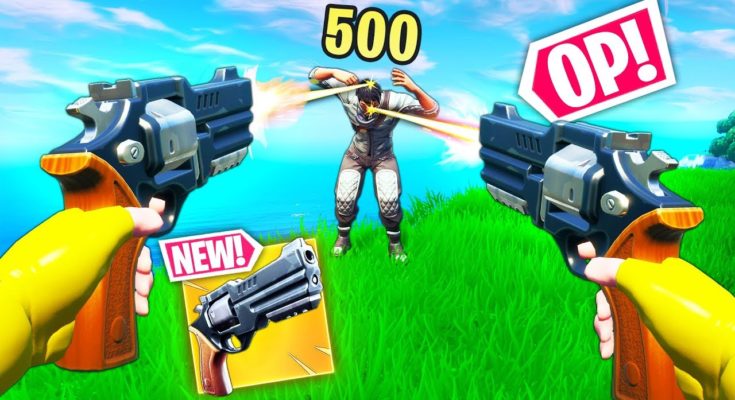 THE REVOLVER IS VERY OP!! - Fortnite Funny WTF Fails and Daily Best Moments Ep. 1195
