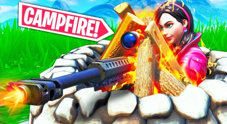 NEW CAMPFIRE TRICK!!! - Fortnite Funny WTF Fails and Daily Best Moments Ep.1230