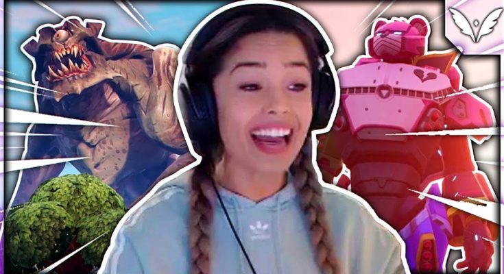 VALKYRAE REACTS TO ROBOT VS MONSTER FORTNITE LIVE EVENT