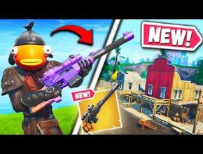 *NEW* AUTOMATIC SNIPER RIFLE & TILTED TOWN!! – Fortnite Funny Fails and WTF Moments! #641