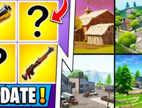 *NEW* Fortnite Update! | 4 Unvaulted Items, All Map Changes Leaked, BRUTE Nerf!