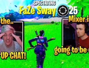 NINJA *FULL TOXIC* after FaZe SWAY *GOES OFF* in Fortnite Friday!